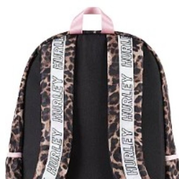 HURLEY Sequins Leopard Backpack NWT main image 4
